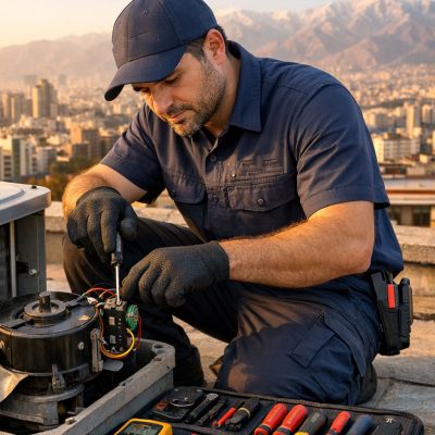 شرایط تعمیر و سرویس فن کولر گازی توسط تعمیر کول